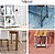 Tampão Interior Plástico Quadrado 30x30 mm. Cor Preta. Bolsa 200 Unidades. Tampão Mesa, Cadeira, Móveis, Estante - imagem 5