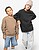 Sweatshirt eco-responsável decote redondo oversize de criança NS437 - imagem 6