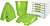 Tabuleiro Leitz Wow (Cor Metálica) Verde maçã 52263054 - imagem 6