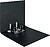 Pasta Arquivo L50 Recycle 320x285mm Preto Pasta Arquivo L50 Recycle 320x285mm Preto - imagem 6