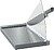 Leitz Precision Office Pro A3 Máquina de Corte de Papel - Recorta até 25 Folhas - Formato A3 - Corte de Aço Rectificado de Precisão 90240000 - imagem 6