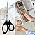 Tesouras Leitz de Aço Inoxidável 20cm - Empunhadura Ergonómica - Cor Preta 54250095 - imagem 6