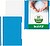 Cx. de 25 classificadores Leitz pvc Din A4 : az. claro es41910030 - imagem 6