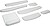 Reposamu Ercas Ergosoft Gris ken-K50432EU - imagem 6