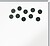 Pack de 10 Ímanes para Quadros Brancos Preto 24MM 1915291 - imagem 6