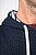 Sweatshirt com capuz em contraste estampado unissexo K4013 - imagem 7