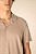 Camisa eco-responsável com aspecto lavado em jersey de manga curta com colarinho à bowling de homem SP522 - imagem 7