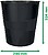 Cesto Papeis Recycle preto 53280095 - imagem 7