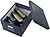 Leitz Click & Store WOW Caixa Organizadora Média - Asas de Metal - 85% Cartão Reciclado - Até 9kg de Capacidade - Cor Preta - imagem 7