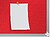 Painel de Feltro Vermelho Formato Panorâmico 55”” 1220X690MM “ “1915421 - imagem 7