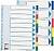 Separadores PP 10 pestanas. A4 Índice colorido : multicor es15261 - imagem 7