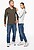 T-shirt manga comprida e decote V K358 - imagem 8