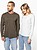 T-shirt manga comprida decote redondo K359 - imagem 8