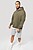 Sweatshirt oversize cardada com capuz unissexo K4018 - imagem 8
