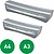 Leitz ILam Home Office A4 Plastificadora A4 - Para Espessuras de 80 a 125 micras - Aquecimento em 3 minutos - Velocidade 310 mm/min - Tempo Aproximado A4 80 micras 60 segundos - Cor Cinzento/Branco - imagem 8