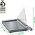 Leitz Precision Office Pro A4+ Tesoura de papel - Recorta até 25 Folhas - Formato A4 - Corte de Aço Rectificado de Precisão 90230000 - imagem 9