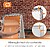 Caballete para Poster Nobo Aluminio Doble Cara Din A1 Con Cantoneras 59,4X84,1X65,1 CM 1902206 - imagem 9