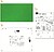 Painel de Feltro Verde Formato Panorâmico 70”” 1550X870MM “ “1915427 - imagem 10
