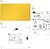 Painel de Feltro Amarelo Formato Panorâmico 32”” 710X400MM “ “1915429 - imagem 10