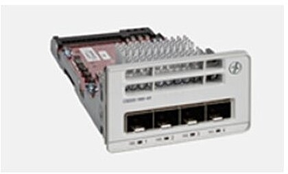 Cisco Catalyst 9200 Series Network Module - Módulo de expansão - 10 Gigabit SFP+ x 4 - remanufacturado - para P/N: C9200-24PXG-10E, C9200-24T-10A, C9200-24T-10E, C9200-48P-10A, C9200-48P-10E