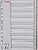 Índice Numérico 1-31 PP A4 : cinza : venda multiplos 10 uni es100108 - imagem 1