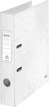 es10060001 : Pasta Arquivo Leitz WOW DIN A4. Lom. 50 mm. : branco : venda multiplos 10 uni