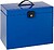 Esselte Home-Box A4 Maleta Metálica - com 5 Pastas - Azul - com Alça e Fechadura com Chave - imagem 1