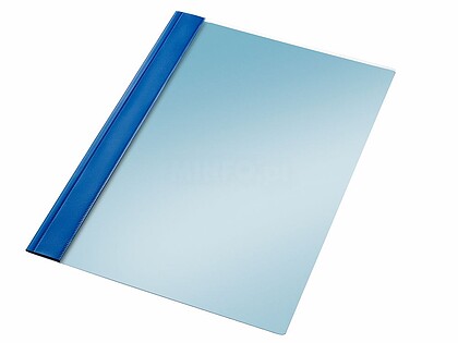es12606 : Cx. de 50 dossiers pvc fastener 126. A4 : azul