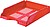 Esselte Transit Bandeja Portadocumentos - Formato Vertical ou Escalonado A4 - Espaço para Etiqueta Identificativa - Cor Vermelha - imagem 1