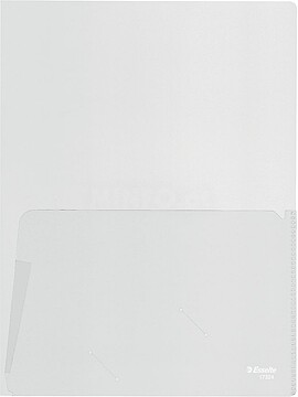 es17324 : Pack 5 pastas Canguro A4, PP 180 mic : transp. : venda multiplos 25 pks uni