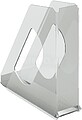 Porta revistas Europost transparente : cristal : venda multiplos 10 uni es21433