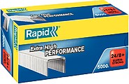 Caixa Rápida Super Forte de 5000 Grapas 24/8+ - Até 50 Folhas - Arame Galvanizado Superreforçado - Ponta de 8,5mm