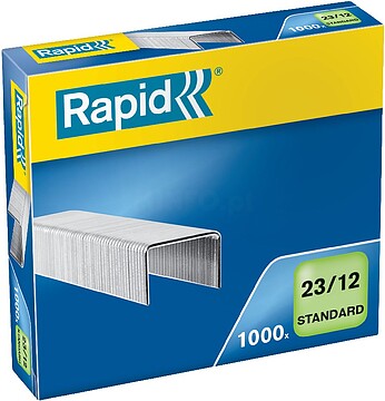 es24869400 : Agrafes 23/12 mm caixa 1000 Standard : galv. : venda multiplos 10 uni