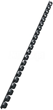 es35041 : Cx. 100 Espirais 8 mm./ 45 folhas : preto