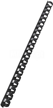 es35043 : Cx. 100 Espirais 12 mm./ 105 folhas : preto