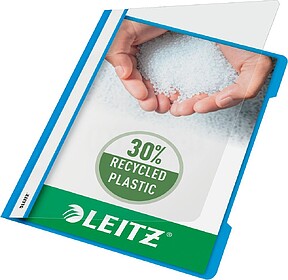 es41910030 : Cx. de 25 classificadores Leitz pvc Din A4 : az...