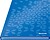 80 folhas 90 g - quadriculado 5, microperfuradas, A5 : azul : venda multiplos 6 uni es46281036 - imagem 1