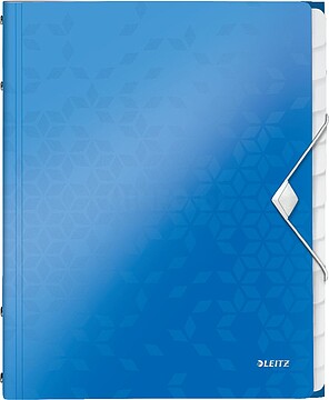 es46340036 : Pasta com 12 separadores, cap 200 fls. Formato A4 - NEW : Azul (Venda multiplos 4)