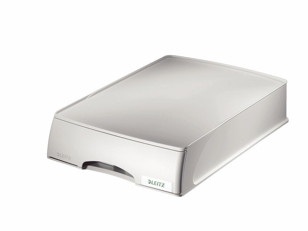 Tabuleiro-Gaveta Leitz Plus : cinza : venda multiplos 4 uni es52100085