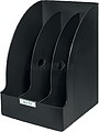Porta-revistas Leitz Plus JUMBO : preto : venda multiplos 3 uni es52390095