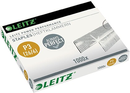 es55720000 : Cx. Agrafes Leitz 26/6 (embalagem 1000) : galvaniz