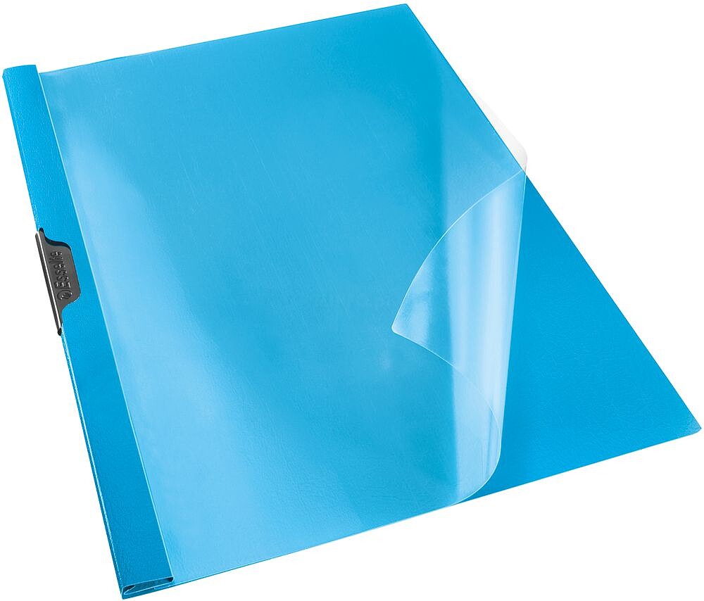 Classificador Clip-File 3mm VIVIDA : azul : venda multiplos 25 uni es563750