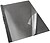 Classificador Clip-File 6mm VIVIDA : preto : venda multiplos 25 uni es563800 - imagem 1