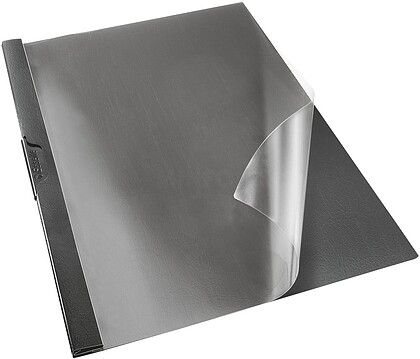 es563800 : Classificador Clip-File 6mm VIVIDA : preto : venda multiplos 25 uni