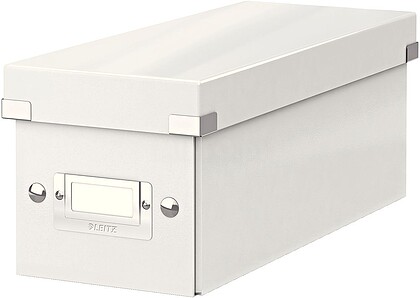es60410001 : Cx.CD&rsquo;s dim.ext.143x147x352mm (30 cd&rsquo;s std ou 60 finos) : branco