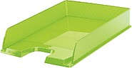 Esselte Europost Bandeja Portadocumentos - Plástico Transparente - Formato Vertical - A4 - Cor Verde Transparente 623597