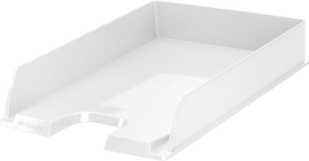 Esselte Europost Vivida Bandeja Portadocumentos - Formato Vertical - A4 - Espaço para Etiqueta Identificativa - Cor Branca 623608