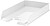 Esselte Europost Vivida Bandeja Portadocumentos - Formato Vertical - A4 - Espaço para Etiqueta Identificativa - Cor Branca 623608 - imagem 1