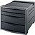 Bloco gavetas VIVIDA : preto es623761 - imagem 1