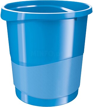 es623948 : Cesto Papéis 14lts VIVIDA : azul claro : venda multiplos 12 uni